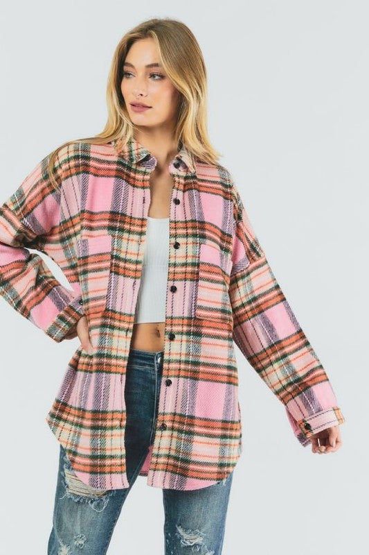 Plaid Button Down Shirt