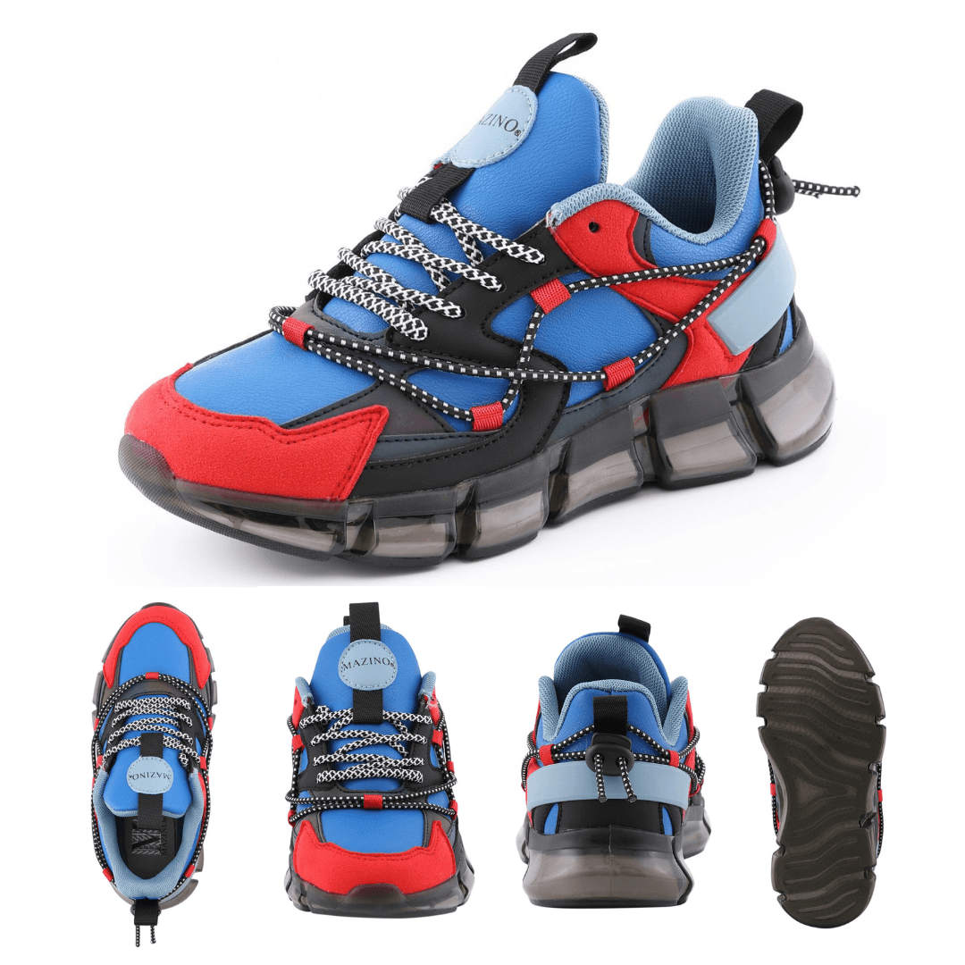KIDS DYNAMITE BLUE | RED | BLACK: Blue/Red/Black / 4.5 YOUTH