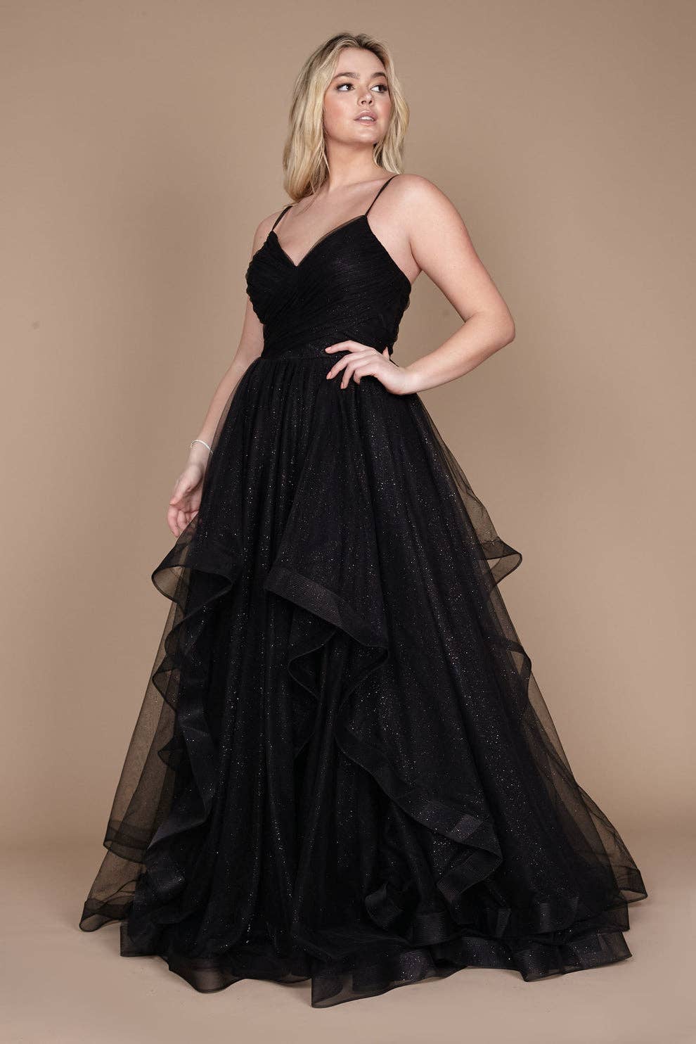 Long Formal Ball Gown Wholesale: Navy / 18