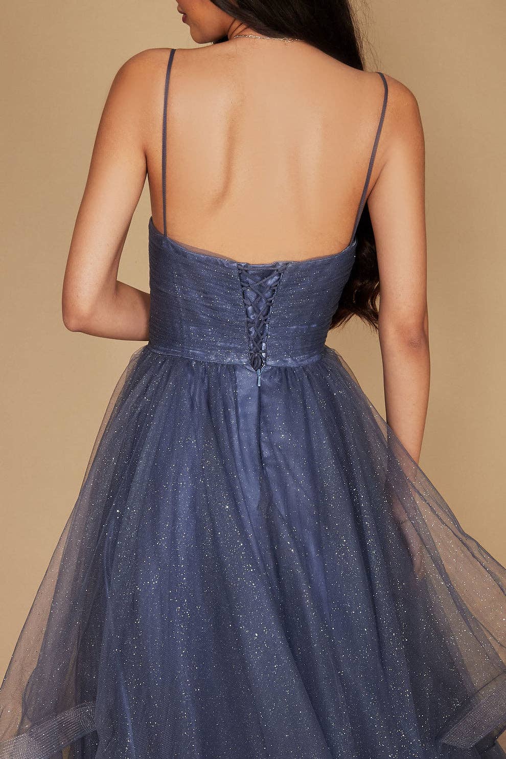 Long Formal Ball Gown Wholesale: Navy / 18