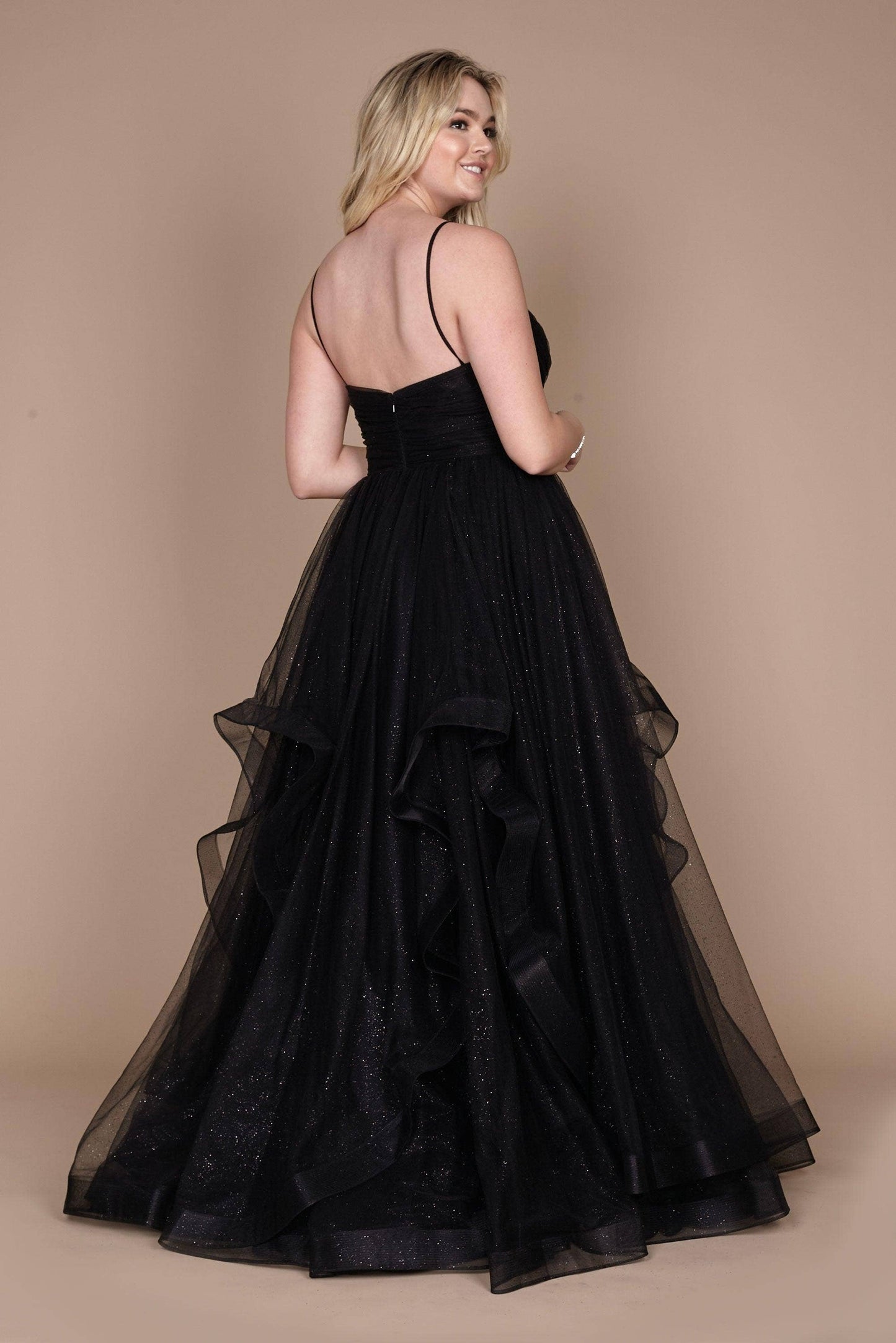 Long Formal Ball Gown Wholesale: Navy / 18
