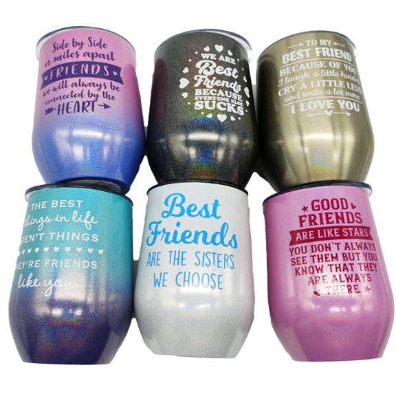 ROUGHNECK INSULATED 12OZ WINE CUP- 6/PACK