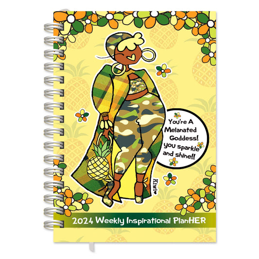 2024 Weekly Planner Be Your Own Insp-HER-ation