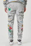 ALL OVER GRAPHIC JOGGER