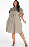 Butterfly Sleeve Dress